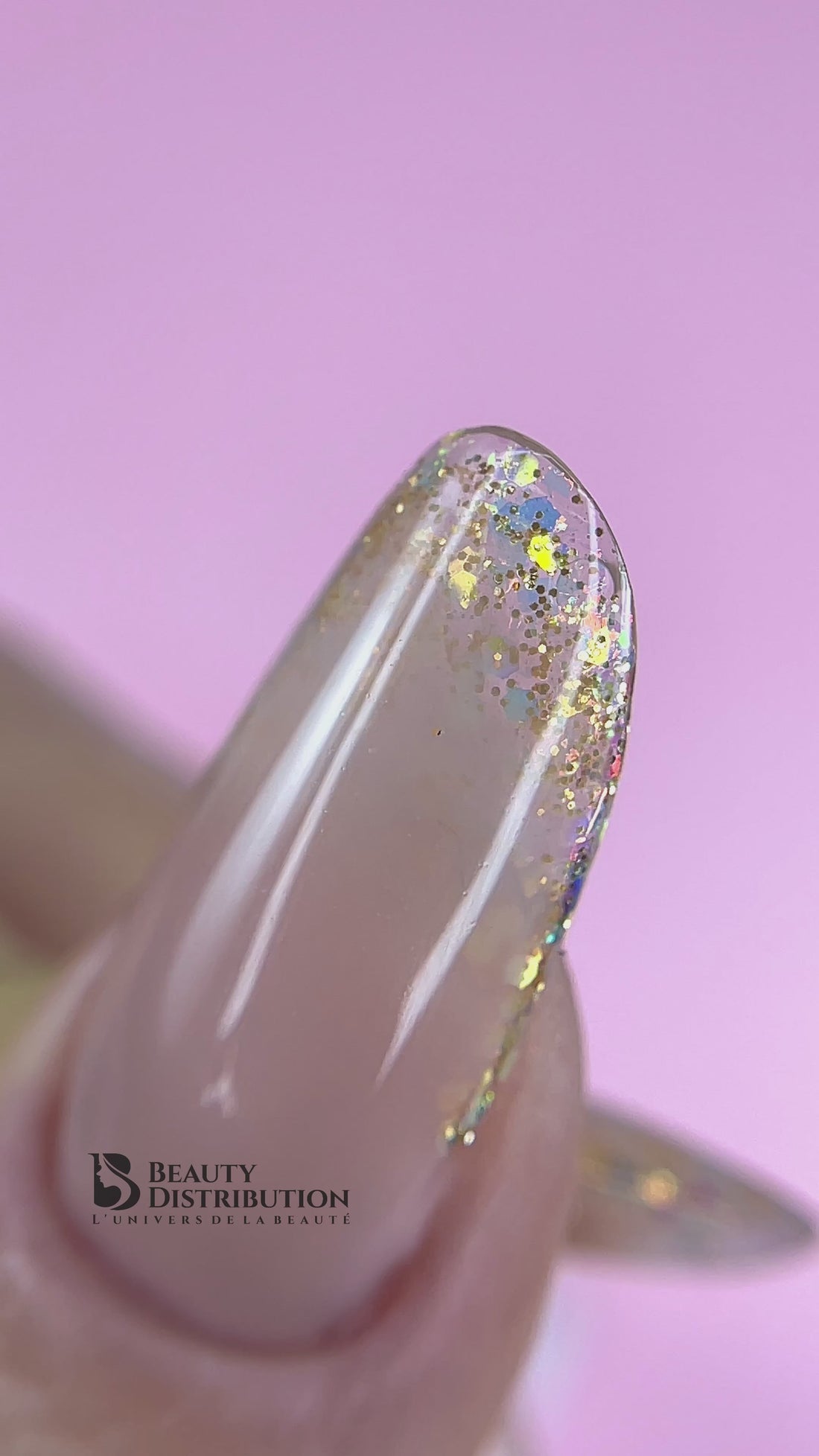 Gel de Construction Fiber Crystal Rose – Solidité Extrême &amp; Élégance Naturelle