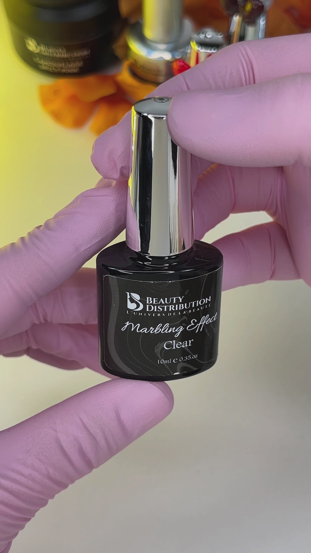 Présentation vidéo — Marbling Effect Clear (Blooming Gel) 10 ml – Effet marbré aquarelle facile
