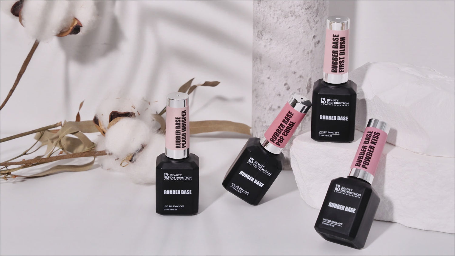 Rubber Base Powder Kiss 15ml  Sans HEMA ni TPO