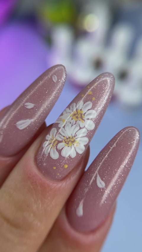 Présentation vidéo — Rubber Base Rose Nude Glitter 13ml | Base Rosée Pailletée