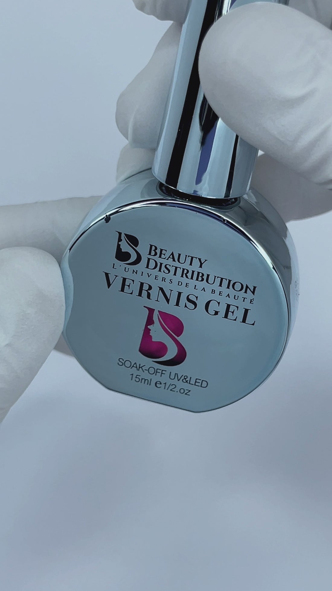 Esmalte en gel Silver Rose Neon 10