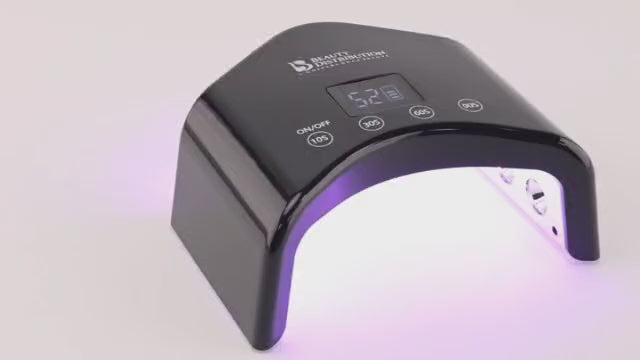 Lampe UV/LED rechargeable Blackstar allumée