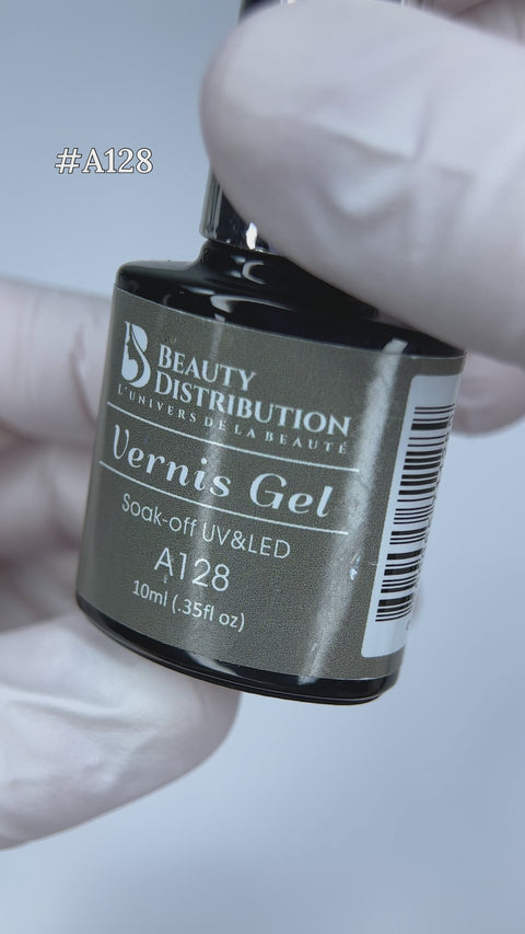 Présentation vidéo — Vernis semi-permanent A128 Marron Taupe fumé