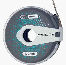 Rouleau de réserve de la lime-ruban papmAm EXCLUSIVE pour rouleau en plastique STALEKS PRO Beauty Distribution