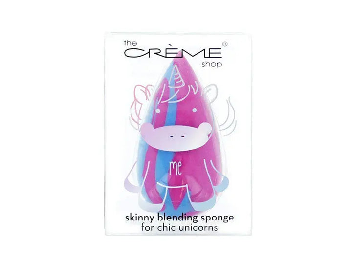 Skinny Blending Sponge for Chic Unicorns Beauty Distribution