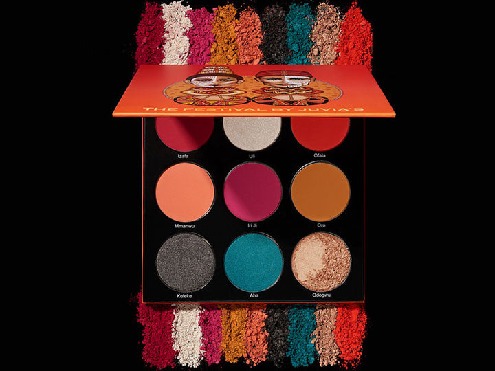 the-festival-palette maquillage by juvia's place