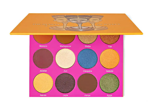 the-nubian-2 palette fard à paupiere par juvia's place